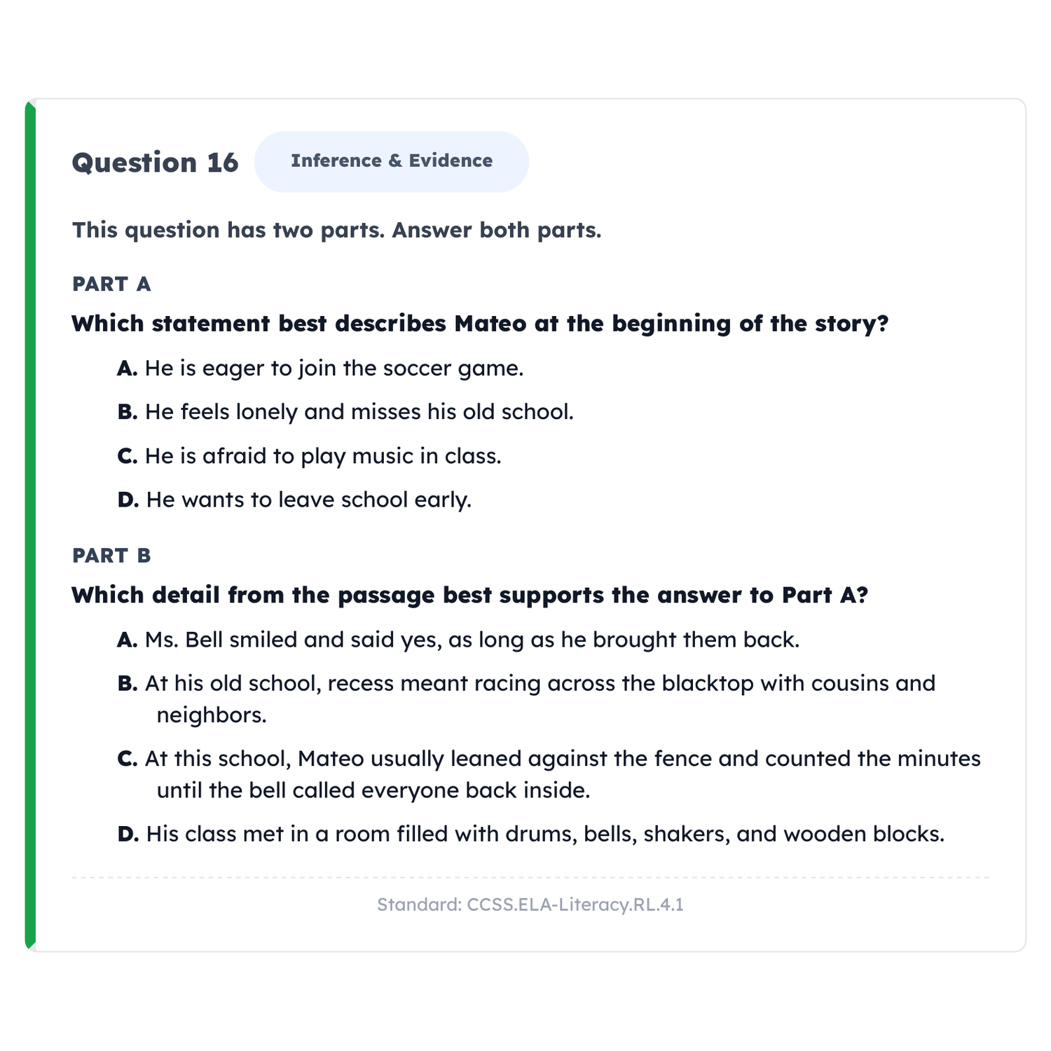 Arkansas ATLAS ELA Intensive Test Prep | 4th Grade | All 4 Levels (1000-1119) preview 3