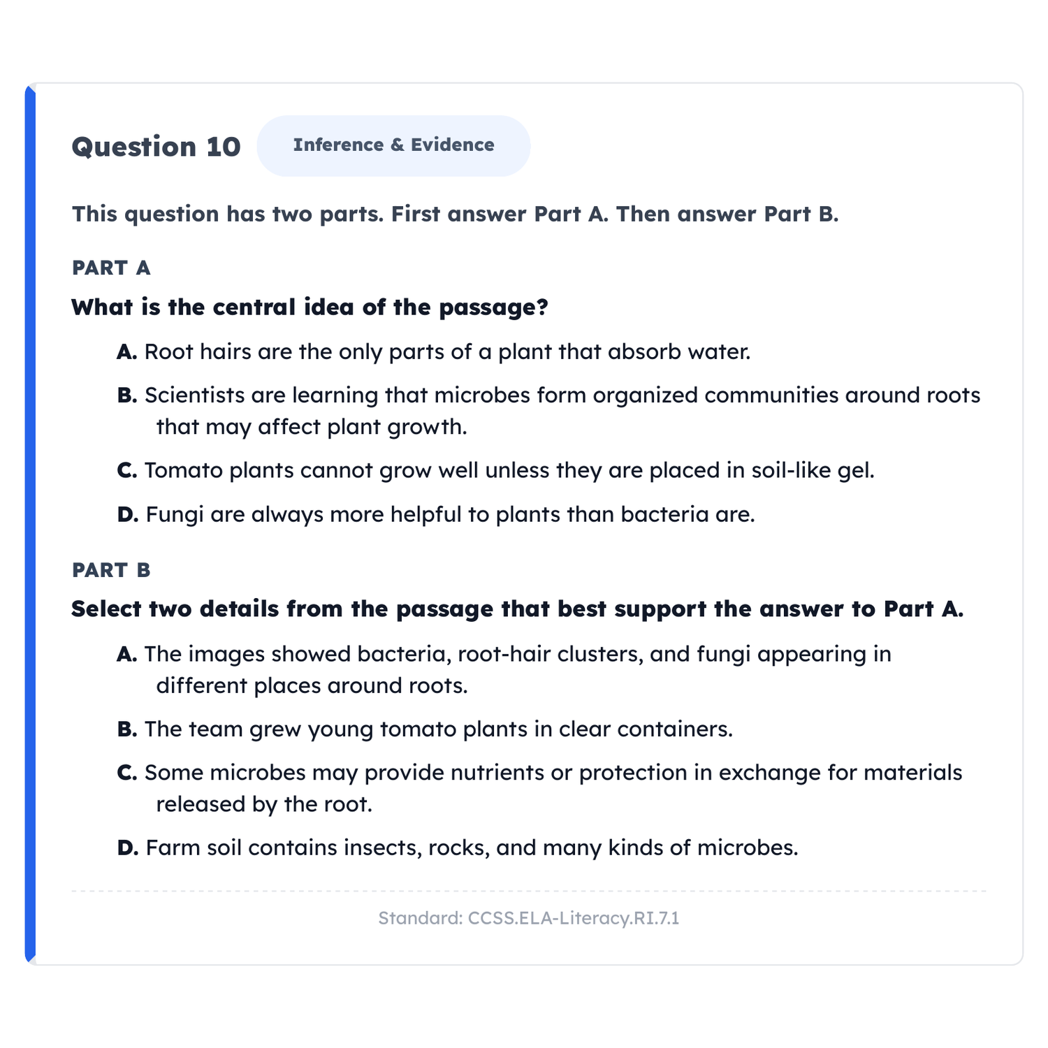 DC CAPE ELA Intensive Test Prep | 6th Grade | All 4 Levels (Scale Score 650-850) preview 3