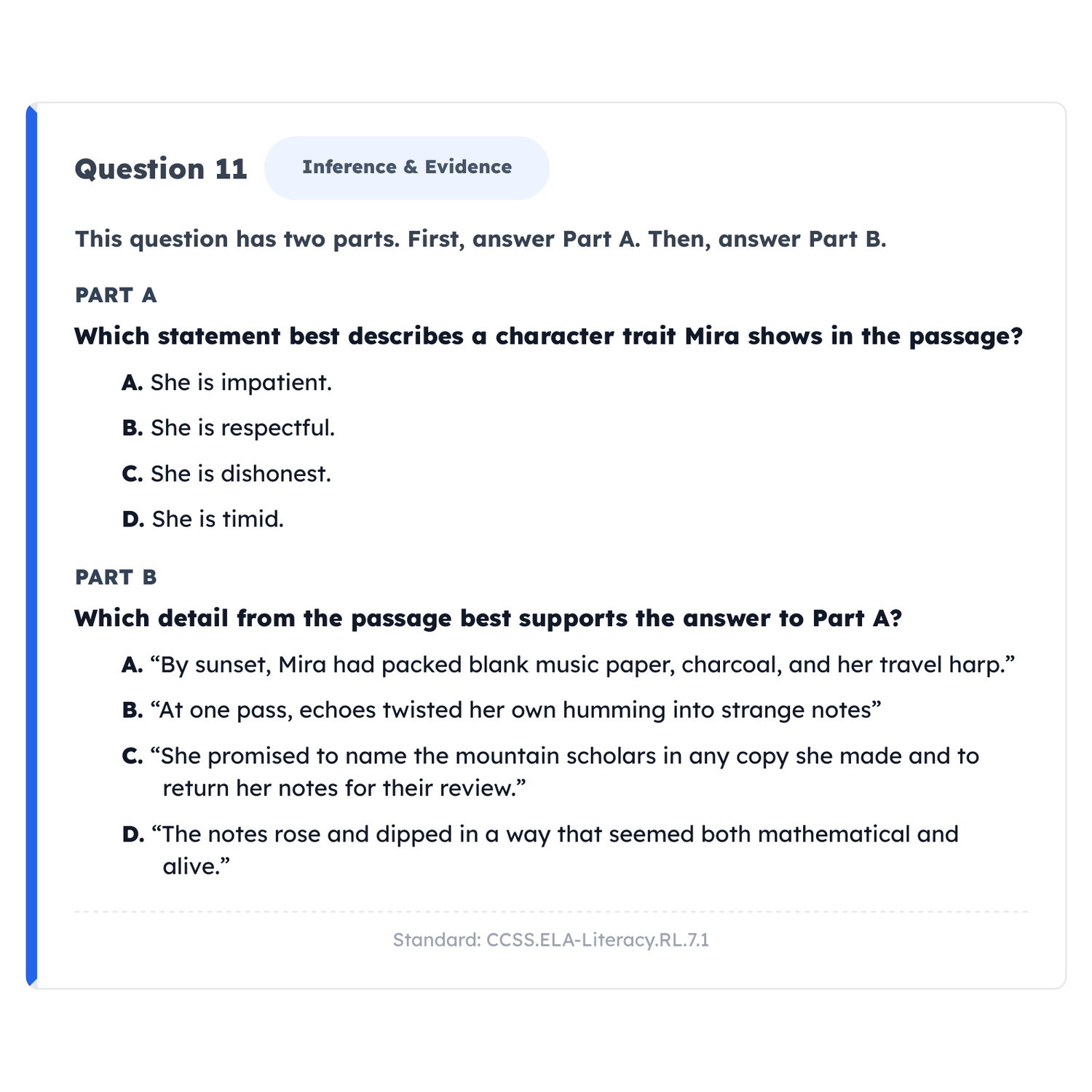 Florida FAST ELA Intensive Test Prep | 6th Grade | All 4 Levels (209-250+) preview 3