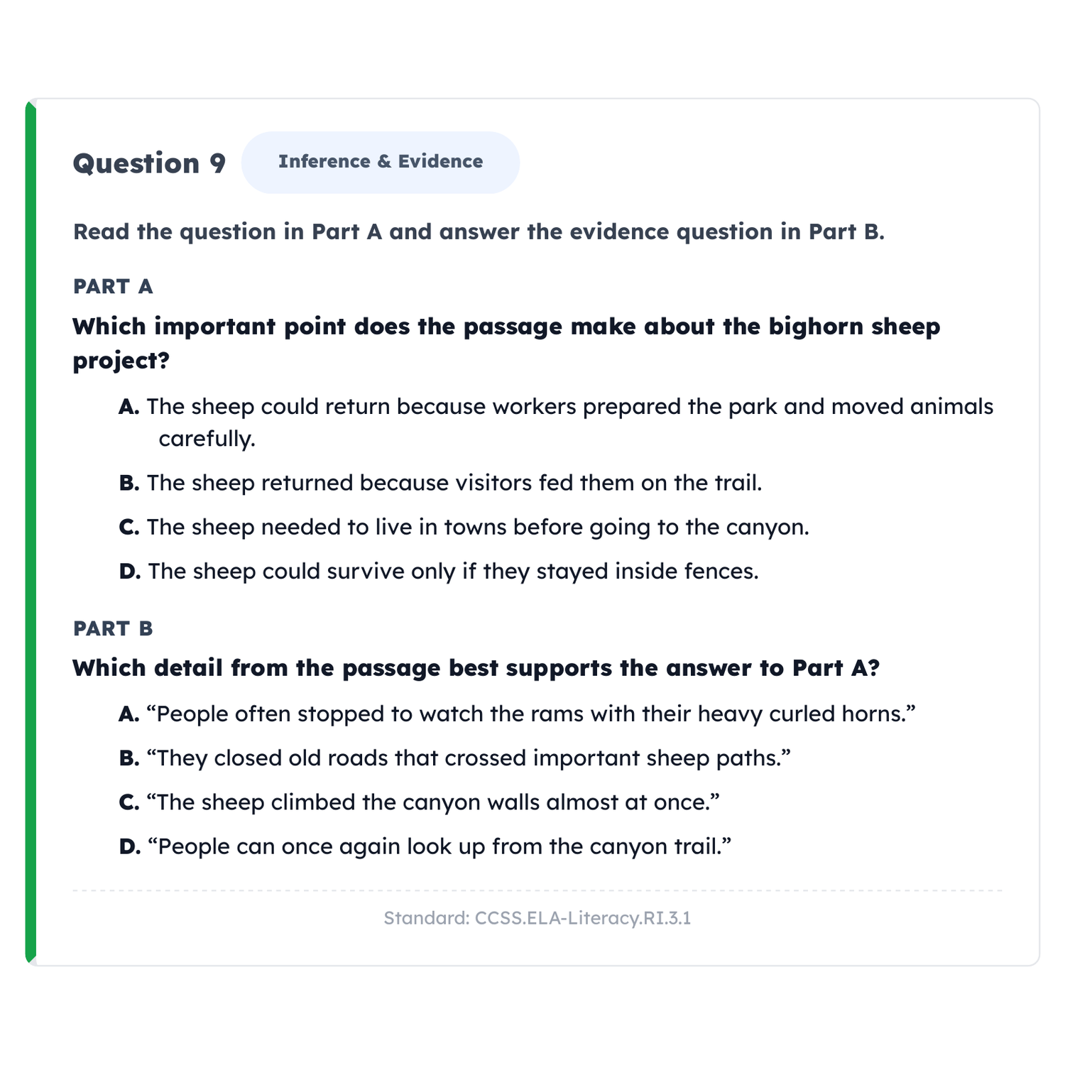 Georgia Milestones ELA Intensive Test Prep | 3rd Grade | All 4 Levels (180-830) preview 3