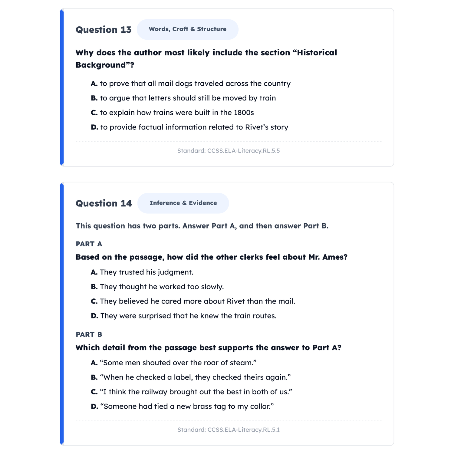 i-Ready Diagnostic ELA Intensive Test Prep | 4th Grade | All 4 Levels (460-655) preview 3