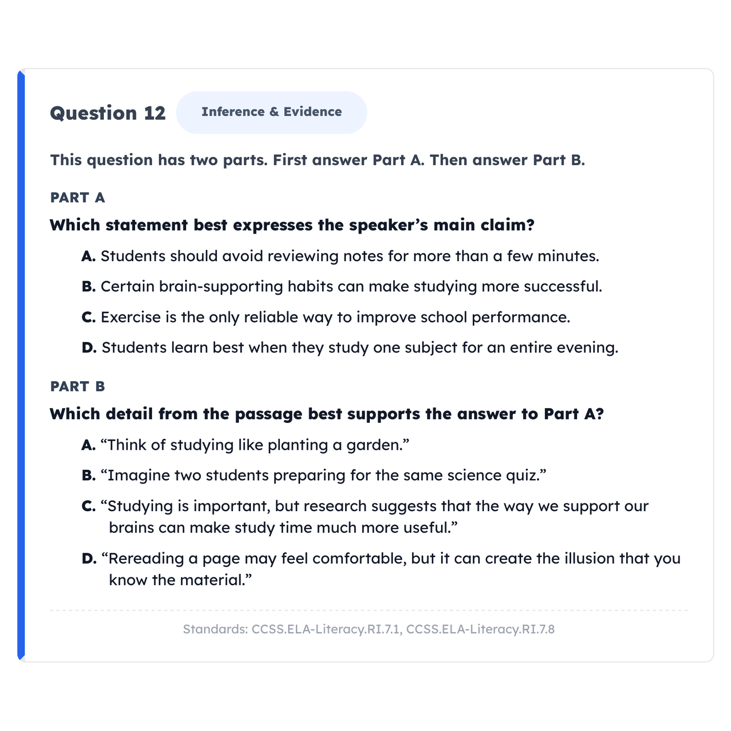 i-Ready Diagnostic ELA Intensive Test Prep | 6th Grade | All 4 Levels (500-680) preview 3