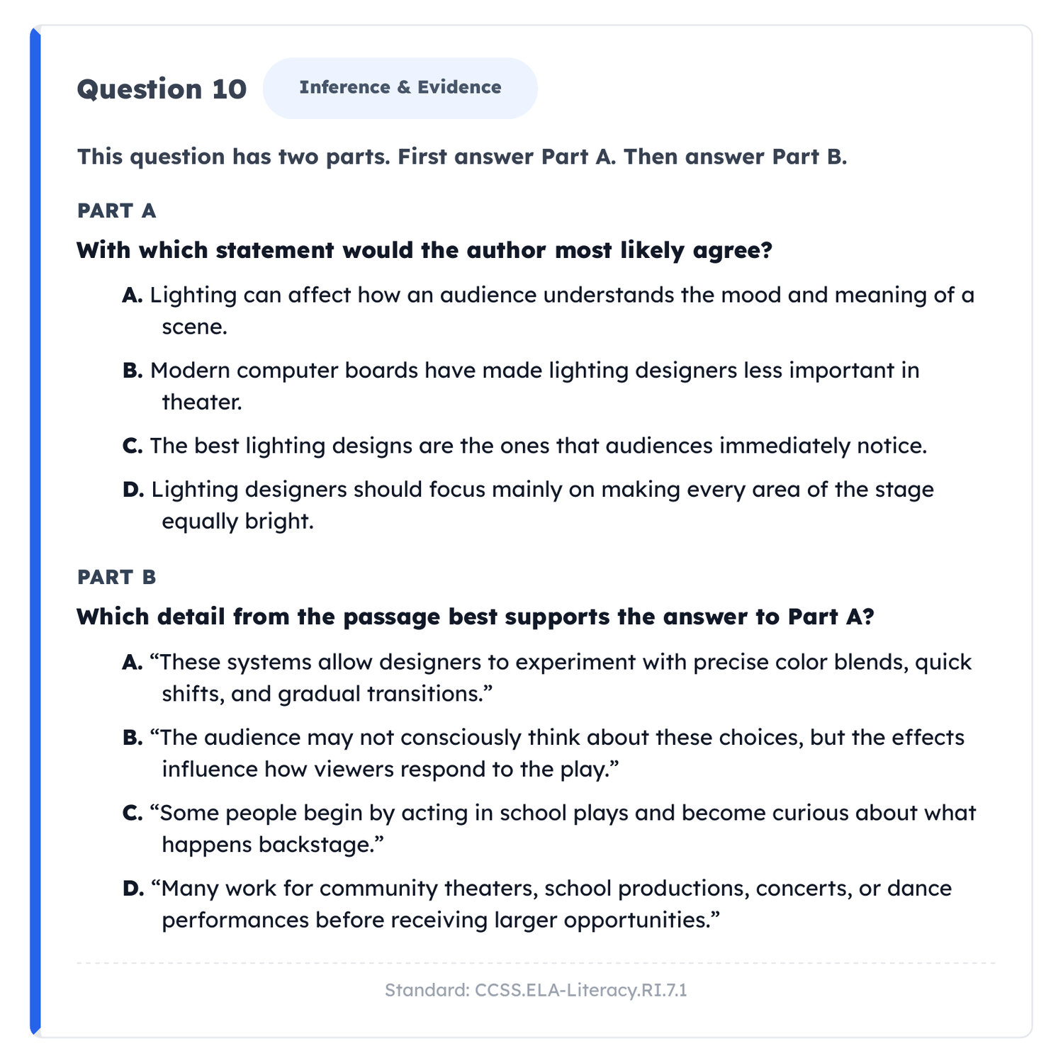 Michigan M-STEP ELA Intensive Test Prep | 6th Grade | All 4 Levels (1508-1655) preview 3
