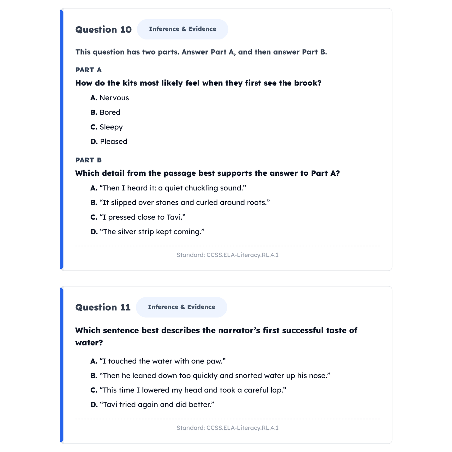 NWEA MAP Growth ELA Intensive Test Prep | 3rd Grade | All 4 Levels (RIT 184-235) preview 3