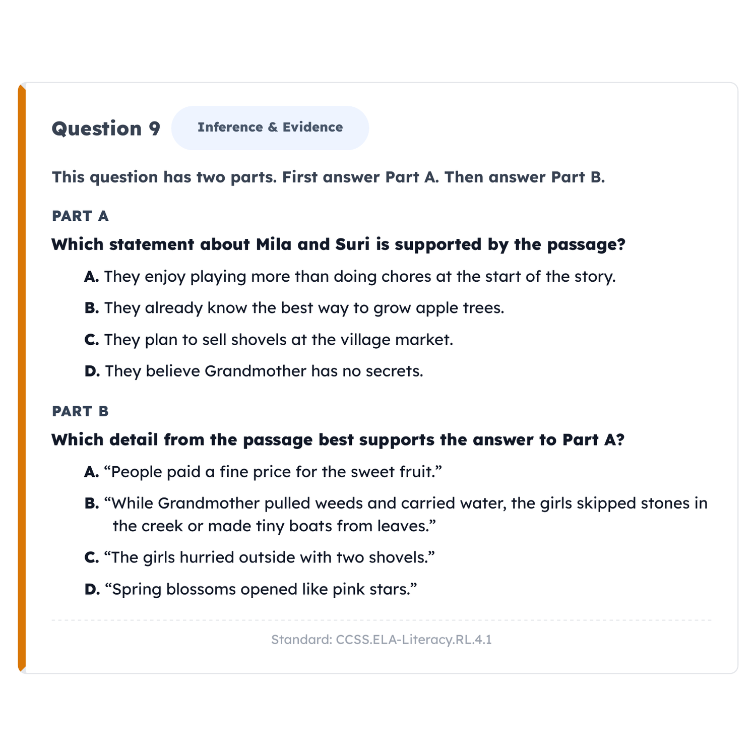 Massachusetts MCAS ELA Intensive Test Prep | 4th Grade | All 4 Levels (440-560) preview 3