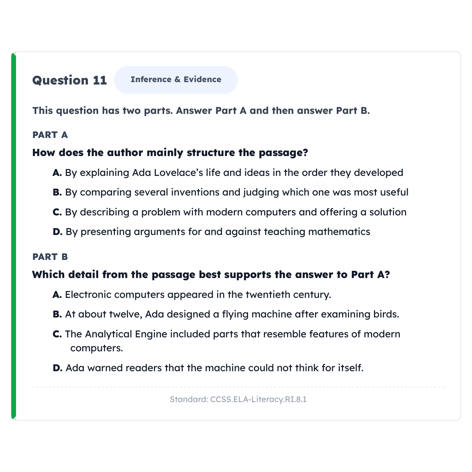 Missouri MAP Grade-Level ELA Intensive Prep | 8th Grade | All 4 Levels (250-650) preview 3