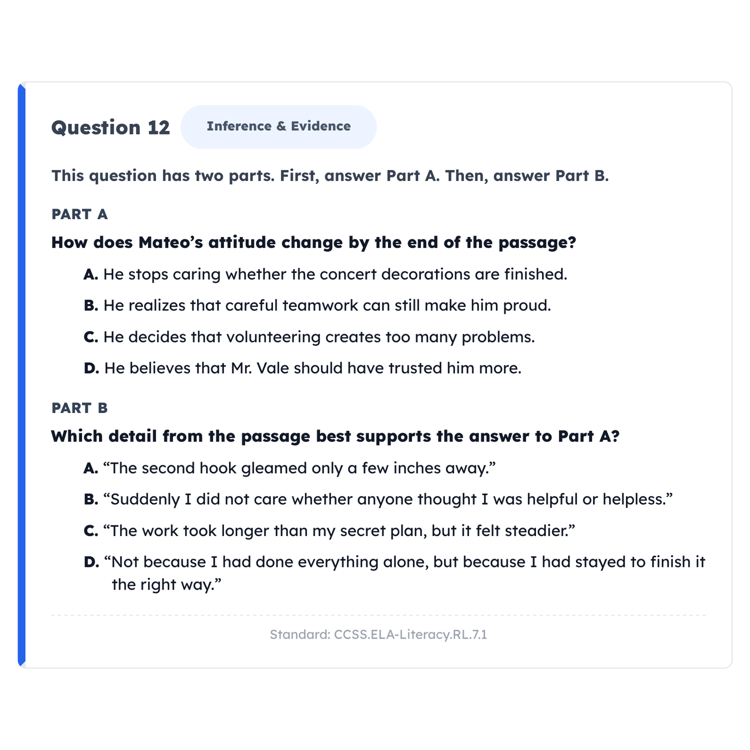 New Mexico NM-MSSA ELA Intensive Test Prep | 6th Grade | All 4 Levels (600-690) preview 3