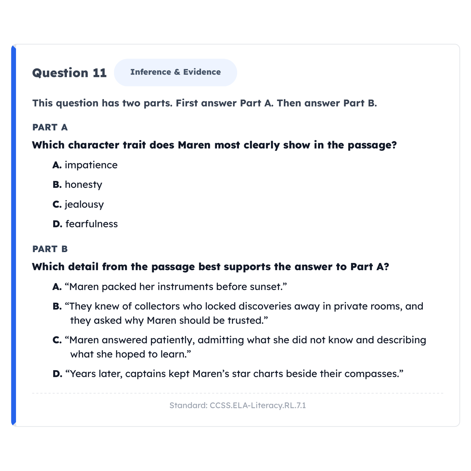 PARCC ELA Intensive Test Prep | 6th Grade | All 4 Levels (Scale Score 650-850) preview 3