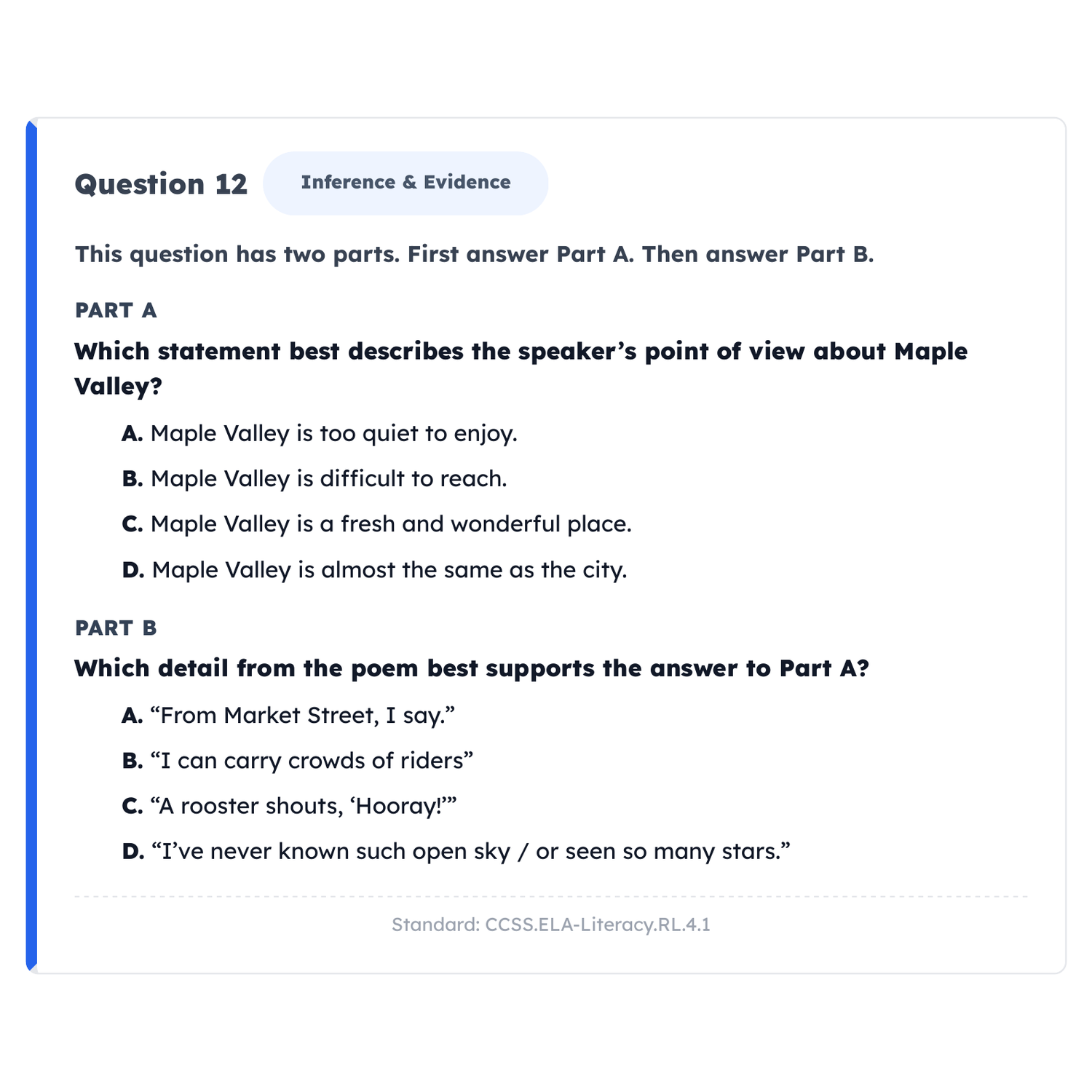Pennsylvania PSSA ELA Intensive Test Prep | 3rd Grade | All 4 Levels (600-1143+) preview 3
