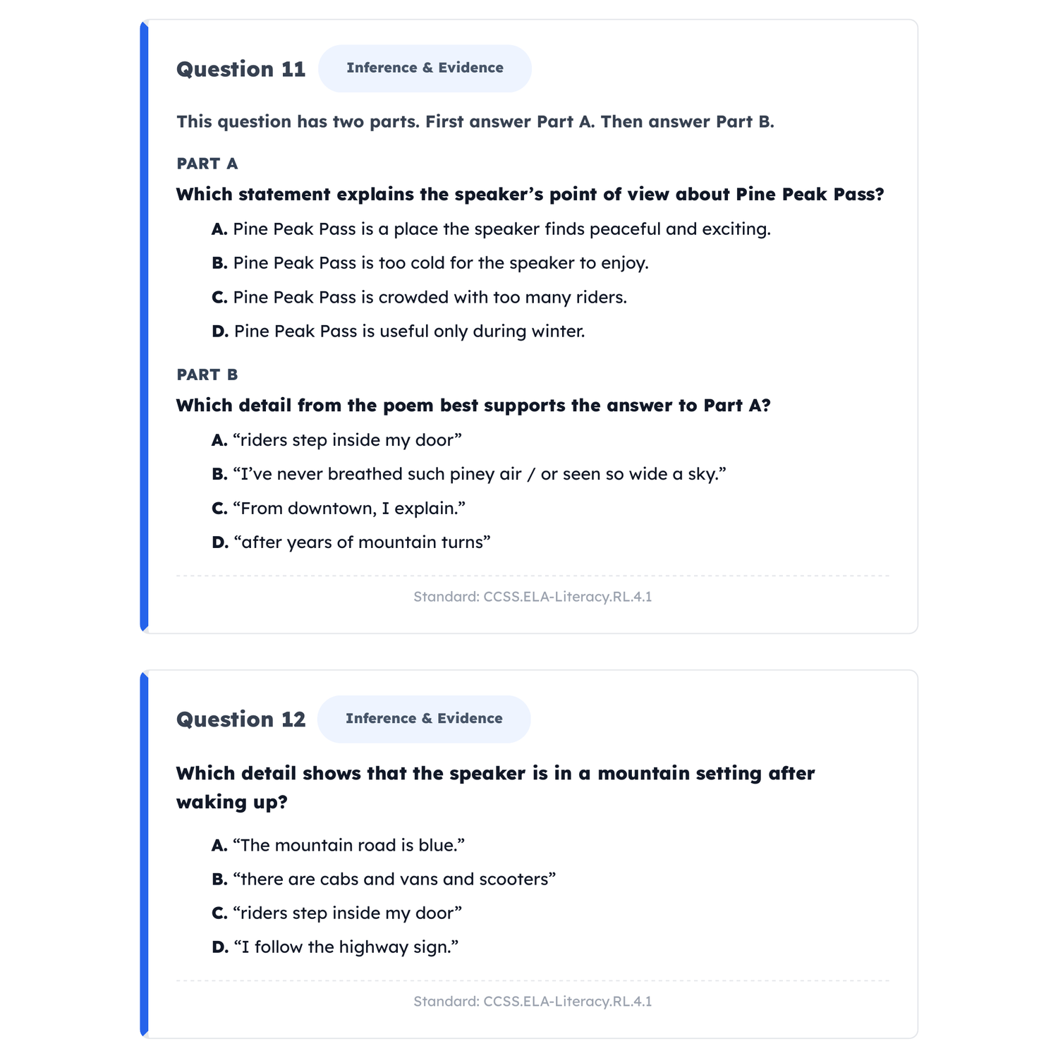 SBAC / CAASPP ELA Intensive Test Prep | 3rd Grade | All 4 Levels (2367-2490+) preview 3