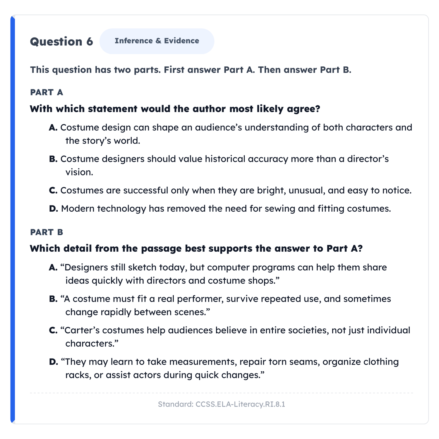 SBAC / CAASPP ELA Intensive Test Prep | 7th Grade | All 4 Levels (2479-2649+) preview 3