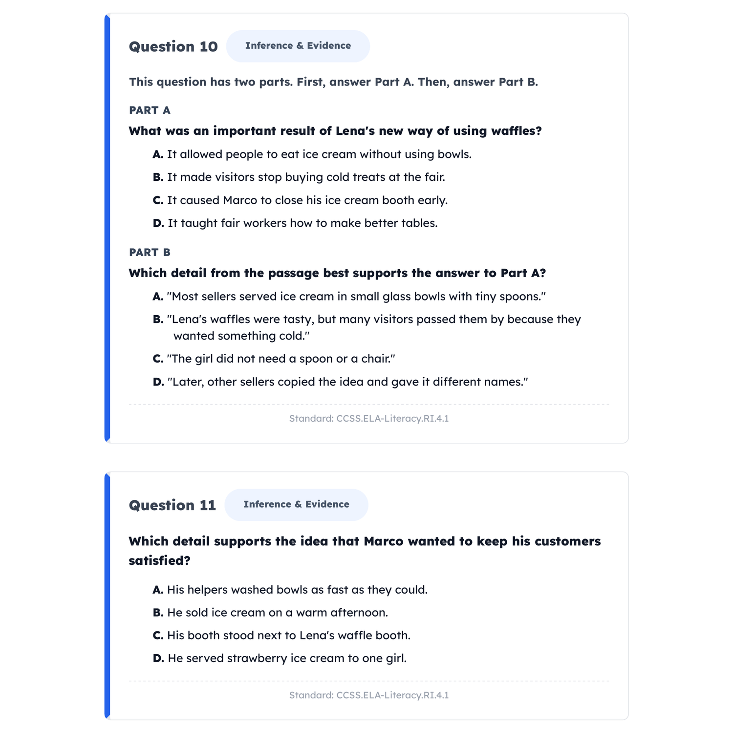 Texas STAAR ELA Intensive Test Prep | 3rd Grade | All 4 Levels (1345-1596+) preview 3