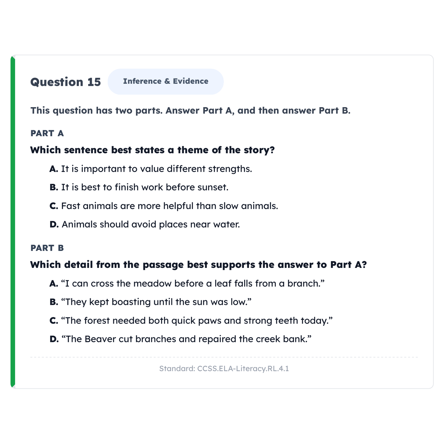 Texas STAAR ELA Intensive Test Prep | 4th Grade | All 4 Levels (1414-1663+) preview 3