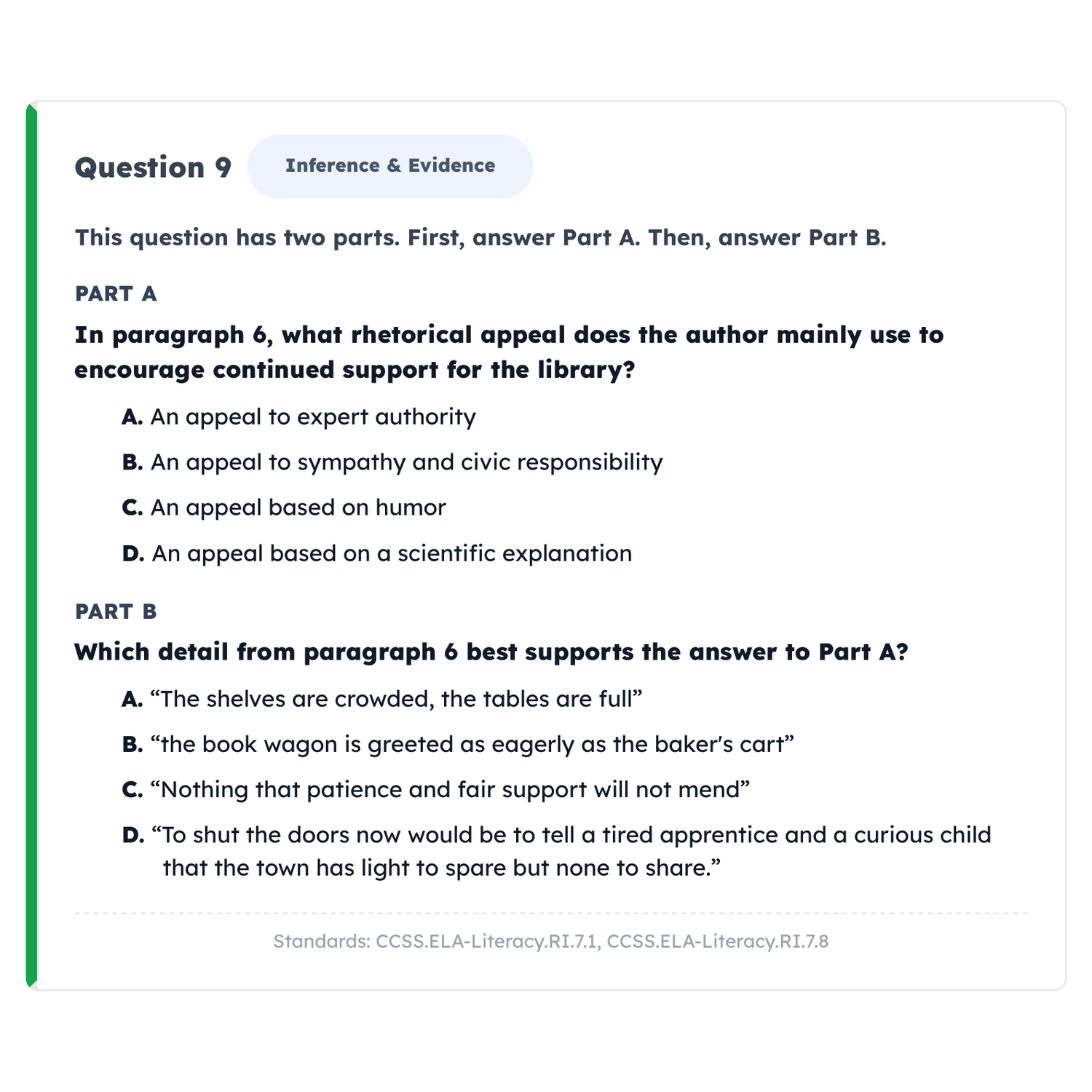 Texas STAAR ELA Intensive Test Prep | 7th Grade | All 4 Levels (1564-1771+) preview 3